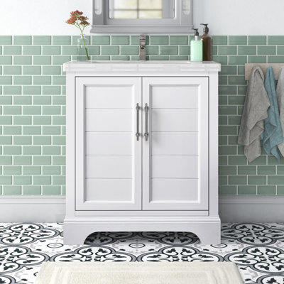  30" Single Bathroom Vanity Set