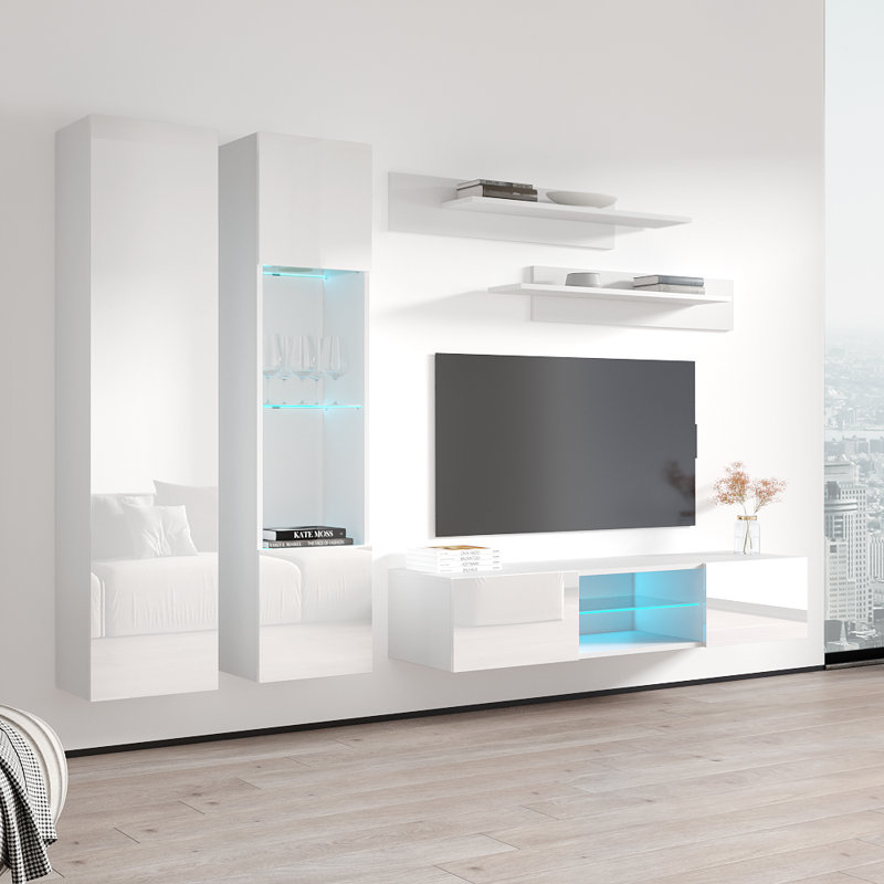 Meuble audio-vidéo Fly, Blanc