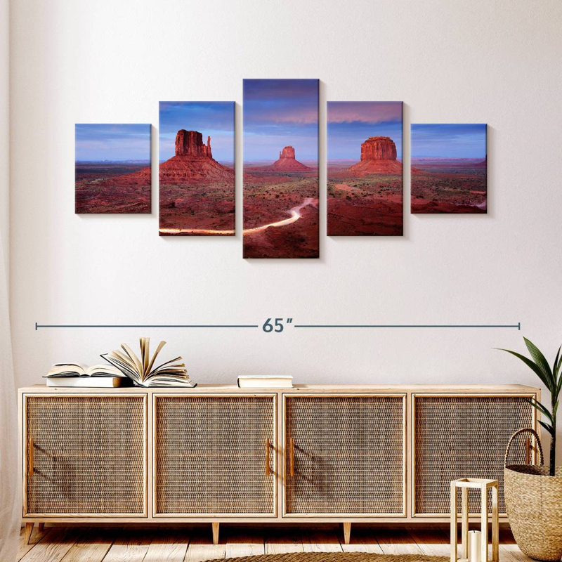 Dusky Monument Valley, H 24 po x l 55 po
