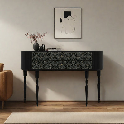 Console rétro élégante