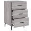 Mehrudin 40cm W Iron Bedside Table-1644452391