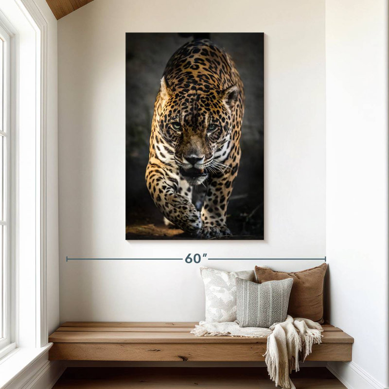 Brampt Strutting Jaguar, H 48 po x l 32 po