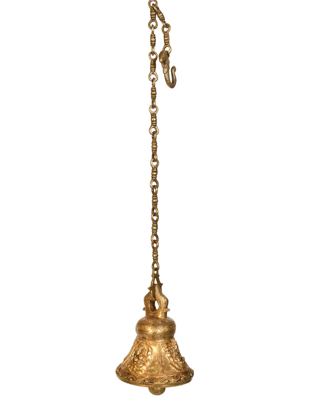 Cloche suspendue du temple Pancha-Ganesha