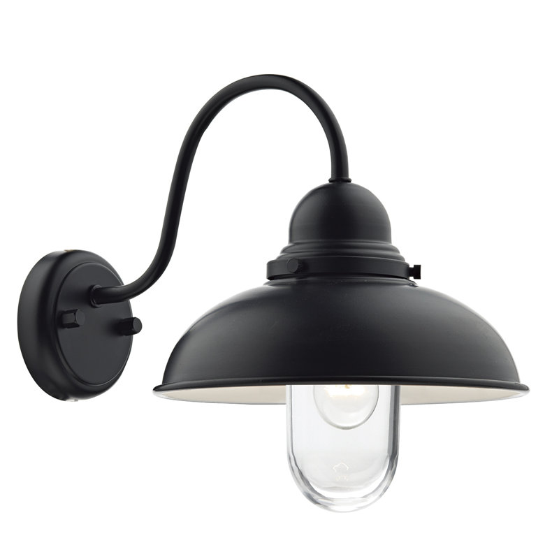 Aage Outdoor Barn Light, Matte Black