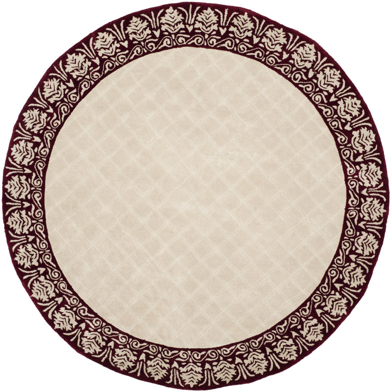 Caine Total Performance Hand Hooked Performance Oriental Rug, Round 8'