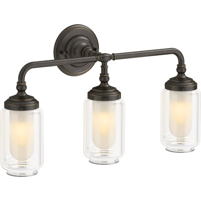 Artifacts 23 In. Three-Light Sconce