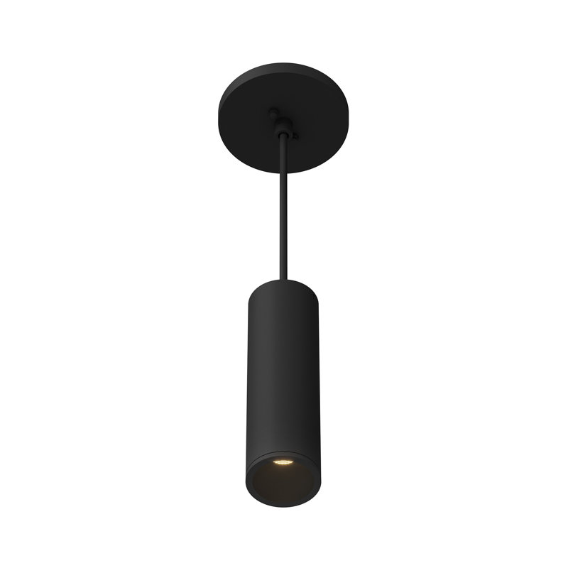 Lorna 1 - Light LED Pendant, Black