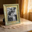 Cadre photo douillet 11 pi x 14 po avec supports de table et crochets muraux or antique 1PC