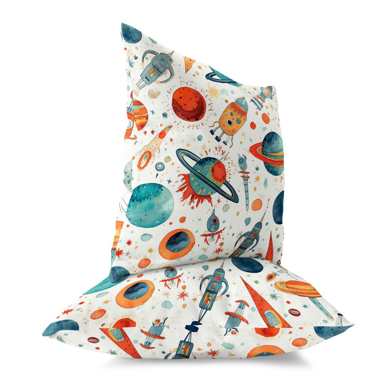 Indoor / Outdoor Square Cushion, 46cm H x 46cm W