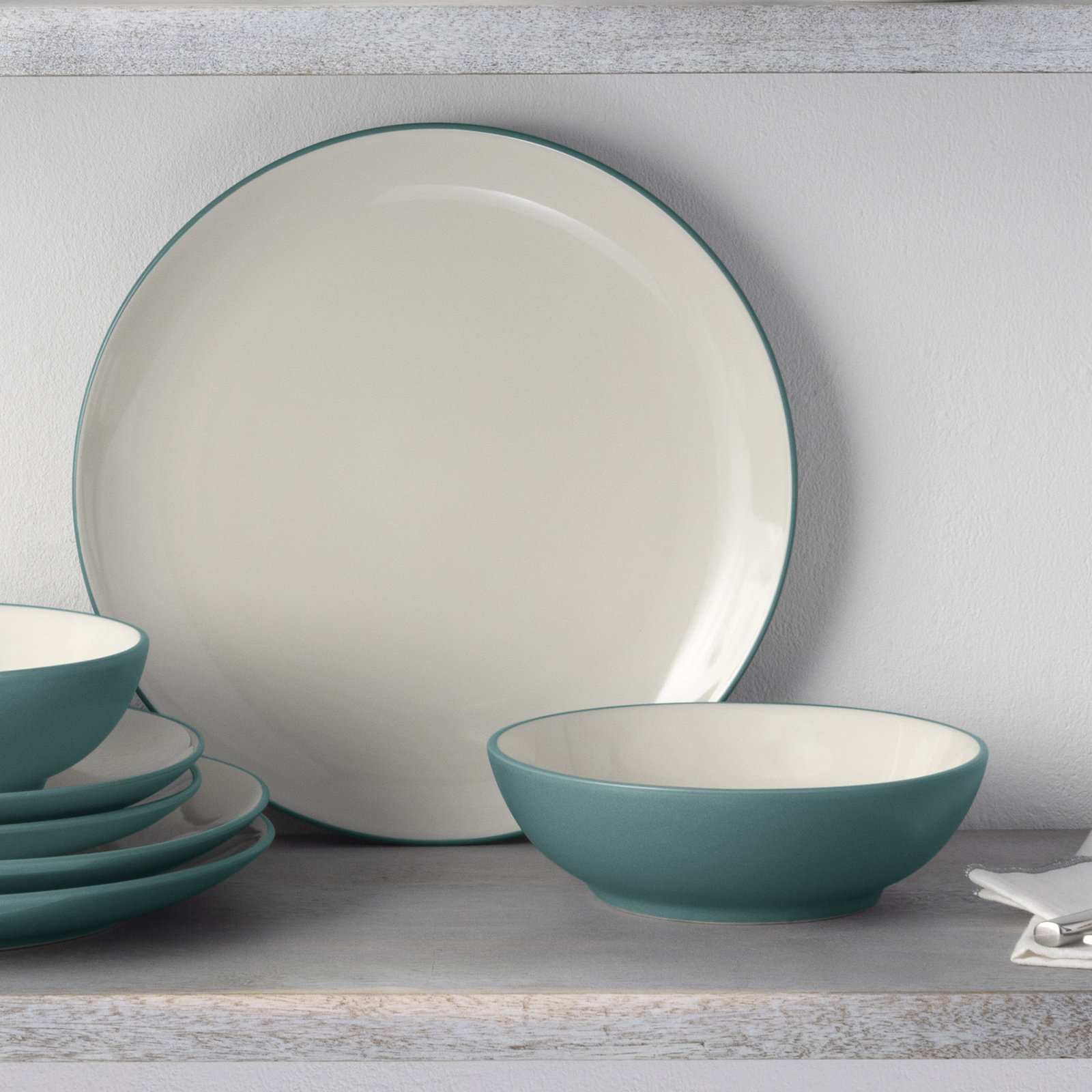 Colorwave 11" Dinner Plate, Turquoise
