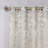 Finklea Floral Pattern Polyester Light Filtering/Room Darkening Rod Pocket Curtain Panels-567929288-567929266