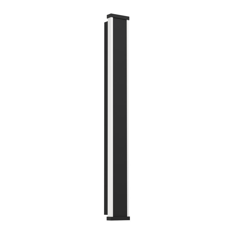 Matte Black 7cm H Outdoor Sconce