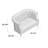 Charlotte 51.5'' Velvet Loveseat-1486777591