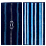 100% Cotton Jacquard Printed 2 Pack Beach Towels