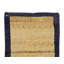 Tapis «Tulu» bleu marine et brun clair fabriqué à la main fin du 20e siècle