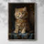 ANIMALS Series CXCV III, reproduction encadrée - bois massif-287842166