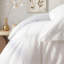Ensemble de housse de couette en percale 100% coton avec coutures en satin 2 lignes Hotel Comfort-130647160-130647162