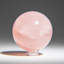 Polished Rose Quartz Sphere from Madagascar (0.24 lbs)