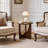 100% Solid Wood Side Table