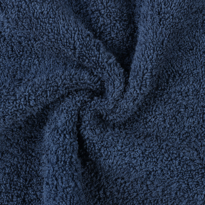 Essuie-mains en coton biologique Blue Earth Nile Mills, lot de 6, Marine