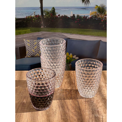 Calera Acrylic Drinking Glass Set