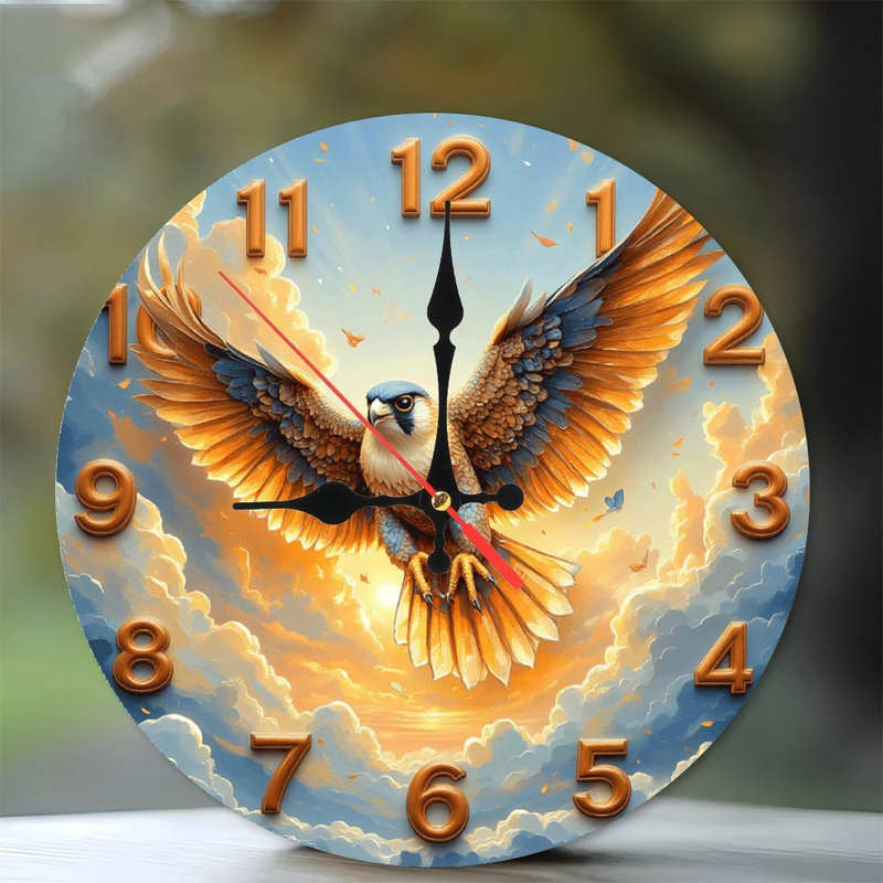 Falcon Wall Clock
