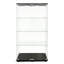 Vitrine moderne en verre trempé avec éclairage DEL et double porte verrouillable pour des solutions de rangement sécuritaires à domicile