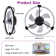 20" Ceiling Fan With Light For Bedroom