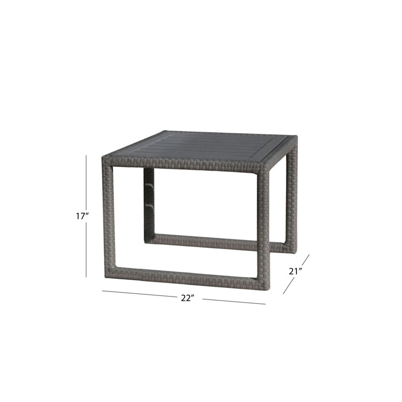 Monaco Set Of 3 Grey Nesting Tables