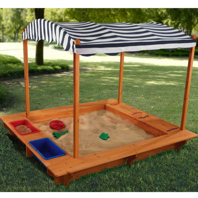 Outdoor 163.2cm Rectangular Sandbox