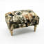 Winchell 40cm Wide Rectangle Animal Print Ottoman with Storage, Hand-Finished Footstool, Stylish Living Room Accent