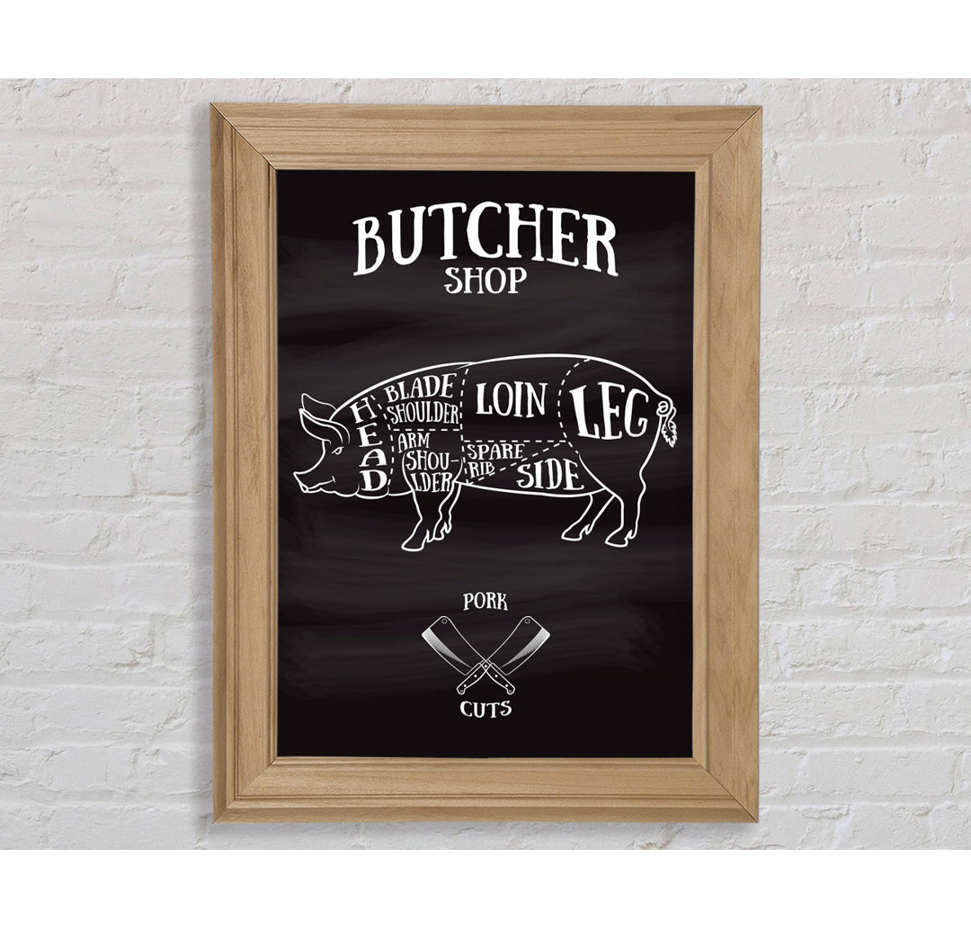 Butchers Selection 3 - Einzelne Bilderrahmen Kunstdrucke