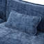 Modern Chenille L Shaped Sectional Sofa With Movable Storage Ottoman, Phone Holder, And USB Charging Port For Ultimate Comfort And Functionality