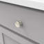 Poignée champignon Piper Collection - bouton d'armoire de 1-1 / 4 po de diamètre en nickel satiné - quincaillerie moderne de style Mid-Century pour tiroirs et armoires-90855638