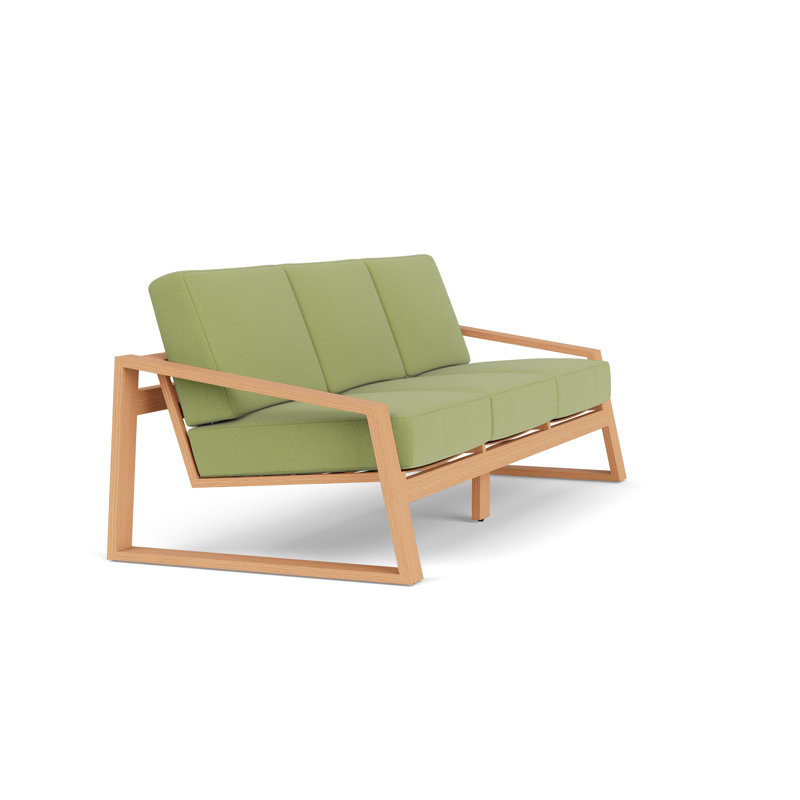 Pursuit Outdoor 3 - Seat Patio Sofa, Unearth Spring