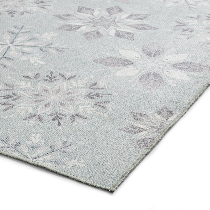 Abstract Flatweave Area Rug, Rectangle 76 x 150 cm