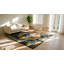 Tapis antique en laine antique Ningxia
