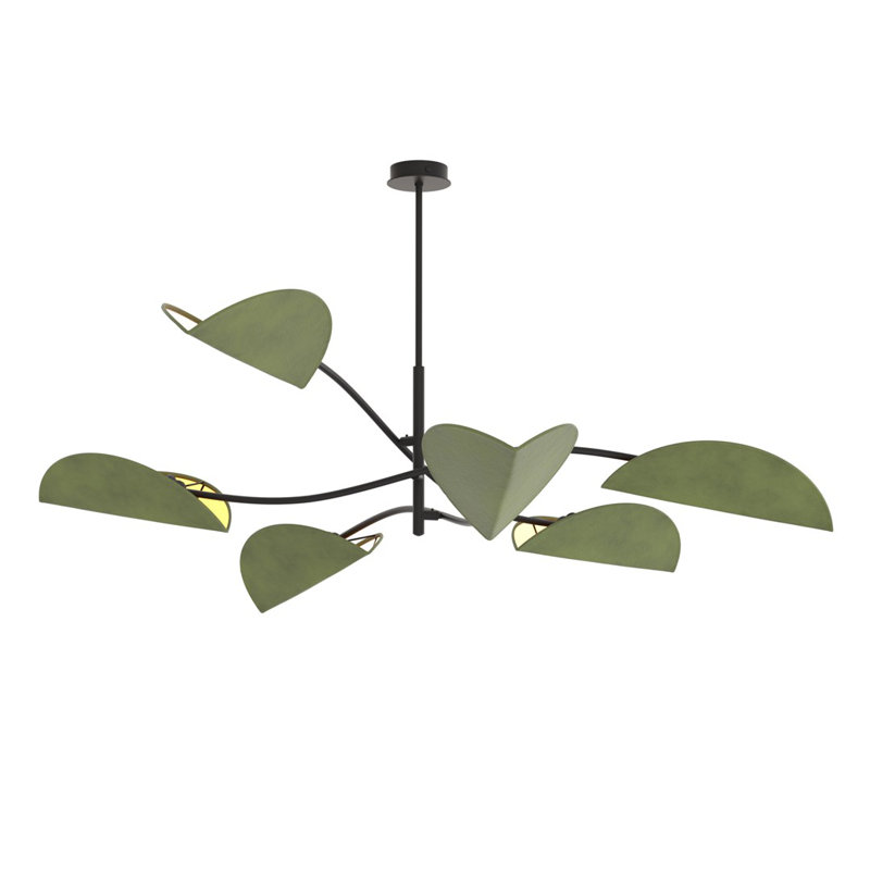 LOTUS BL, 59cm H x 105cm W x 105cm D, Green, 6