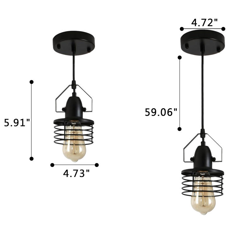 Luminaire suspendu 1 lumière Jaimal