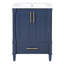 Meuble-lavabo autoportant de 24 po avec lavabo et rangement polyvalent-901130288