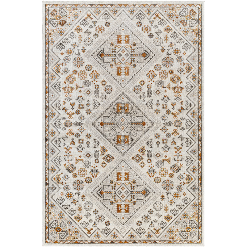 Abidul Oriental Indoor Rug, Rectangle 6'4" x 9'