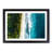 Birds Eye View of the Beach in Abstract - Picture Frame Graphic Art Print-55686046-55686045