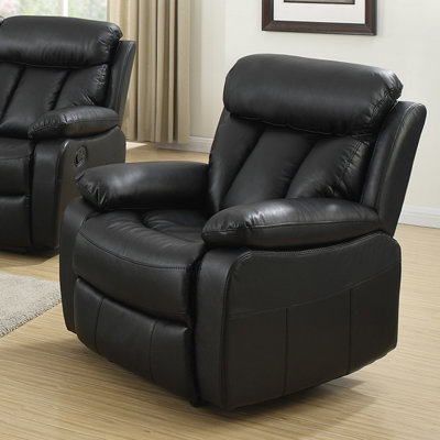 Sinay Faux Leather Upholstered Manual Recliner