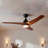 41” 3 - Blade Standard Ceiling Fan With Remote Control And Light