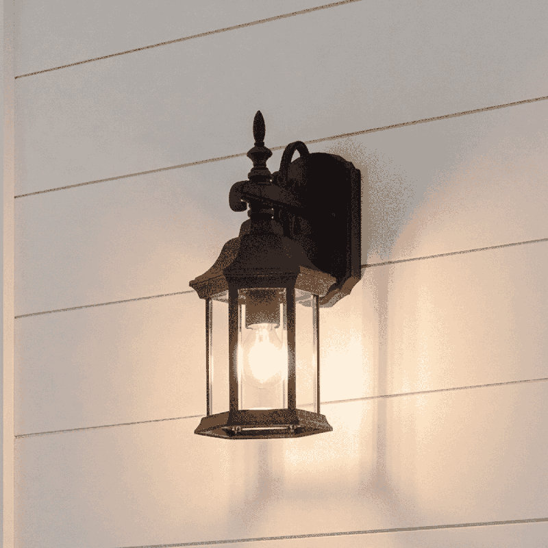 Lanterne murale d'extérieur 1 lumière Meridian