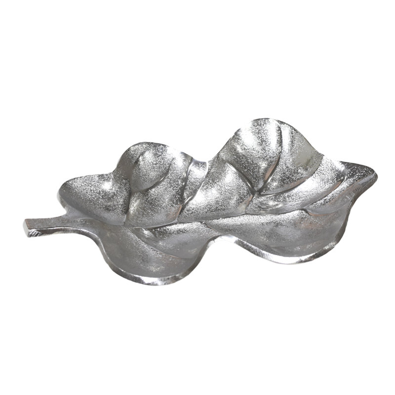 Red Barrel Studio® Aluminum Tray, Silver