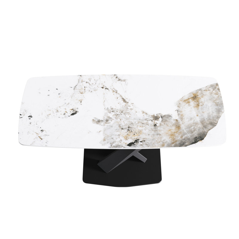 Kyliyah Rectangular, Dining Table, Rectangular Dining Table, Modern Dining Table, Dining Room Table, Stone Dining Table