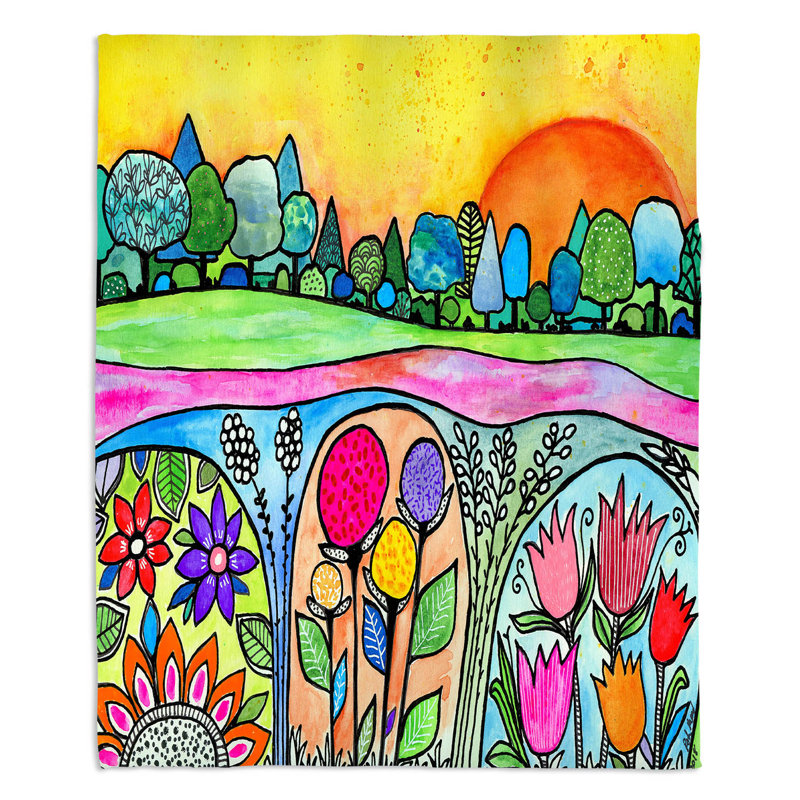  Jeté Town Gardens, l 68 po x L 80 po