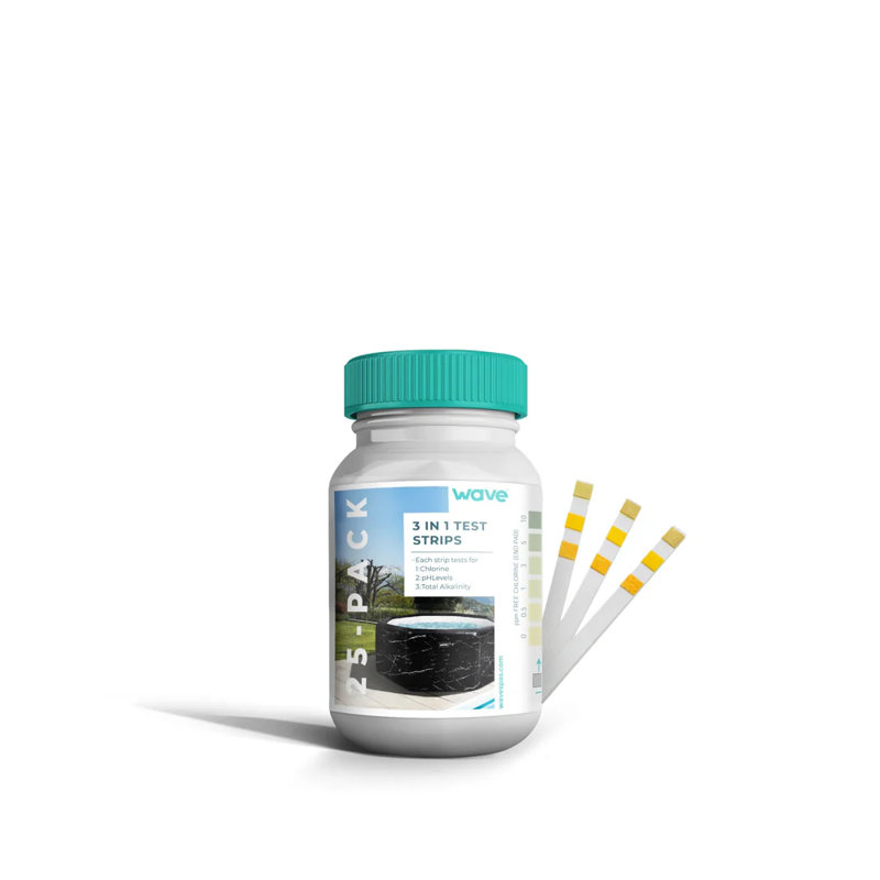 3-in-1 Hot Tub Test Strips