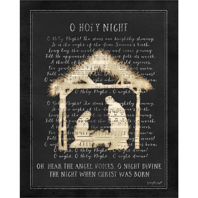 «O Sainte nuit I» par Jennifer Pugh, art mural sur toile
